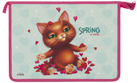 Папка для тетрадей ArtSpace (40 мм), 340*240*40 мм, Spring cat