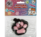 Игрушка-антистресс Jolly Jot, 7×6 см, «Кошачья лапка с рыбкой»