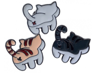 Набор значков «Котики»