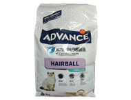 Корм сухой Advance Cat Sterilized Hairball (для вывода шерсти у стерилизованных кошек)