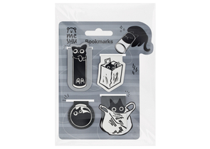 Закладки магнитные для книг Meshu, 4 шт., Meow Sy Закладки магнитные для книг Meshu, 4 шт., Meow Sy