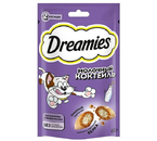 Лакомство Dreamies (для взрослых кошек), 60 г, с добавлением молока