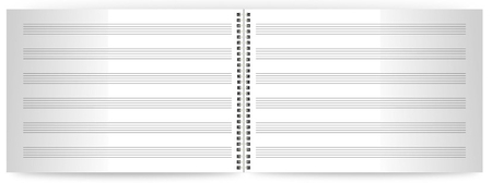 Тетрадь для нот А4 на гребне Brauberg «Котики», 298*204 мм, 24 л., ассорти