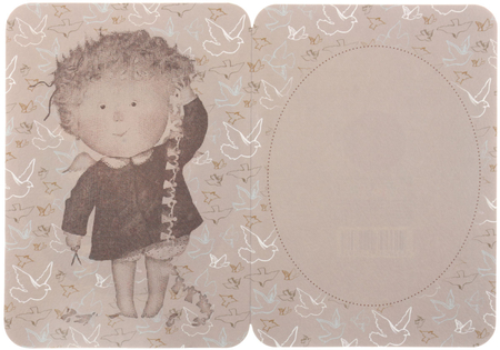 Открытка поздравительная , 140*195 мм, «С гирляндой»