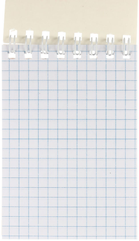 Блокнот на гребне BG А7, 70*100 мм, 40 л., клетка, Anime Style, ассорти