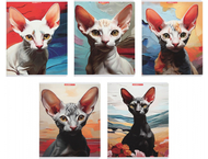 Тетрадь общая А5, 96 л. на скобе «Сфинксы» Тетрадь общая А5, 96 л. на скобе «Сфинксы»