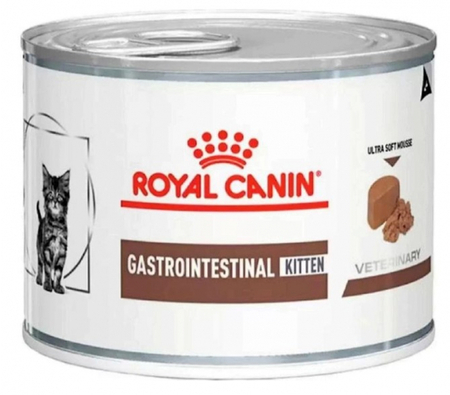 Корм влажный Royal Canin Gastro Intestinal Kitten (для котят при нарушении пищеварения), 195 г