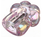 Точилка пластиковая Meshu Crystal Paw, 1 отверстие, ассорти