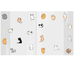 Обложка для тетрадей и дневников Funster, 210×350 мм, 110 мкм, Cats Обложка для тетрадей и дневников Funster, 210×350 мм, 110 мкм, Cats