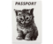 Обложка для паспорта Sima-Land, 95*135 мм, «Котенок», белая