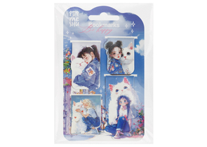 Закладки магнитные для книг Meshu, 4 шт., Be Happy Закладки магнитные для книг Meshu, 4 шт., Be Happy