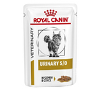 Корм влажный Royal Canin Urinary S/O (для взрослых кошек, профилактика мочекаменной болезни), 85 г, Chicken (в соусе)