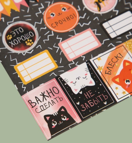 Наклейки бумажные Sima-Land, 11*16 см, «Важно сделать» (для ежедневника) Наклейки бумажные Sima-Land, 11*16 см, «Важно сделать» (для ежедневника)