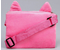 Сумочка меховая детская Sima-Land, 17*13*3 см, «Котик плюшевый», розовая