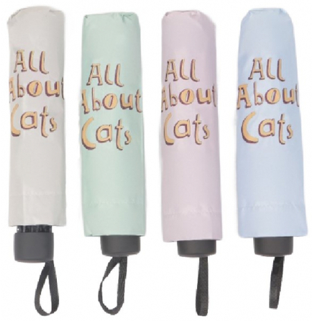 Зонт женский от дождя Sima-Land (полуавтомат), «Коты», ассорти Зонт женский от дождя Sima-Land (полуавтомат), «Коты», ассорти