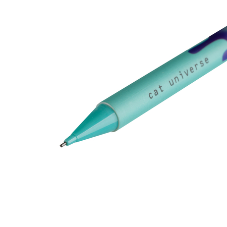 Карандаш автоматический Meshu, толщина грифеля 0,7 мм, Cat Universe, корпус ассорти Карандаш автоматический Meshu, толщина грифеля 0,7 мм, Cat Universe, корпус ассорти