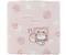 Зеркало карманное складное Meshu, 60*60 мм, Peach Meow