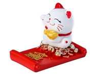 Фигурка-подставка для телефона полистоун «Манэки-нэко»