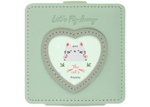 Зеркальце карманное складное Meshu, 85×95 мм, Cat's Meow Зеркальце карманное складное Meshu, 85×95 мм, Cat's Meow