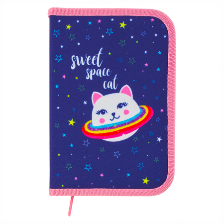 Пенал Brauberg Space Cat, 20*14 см