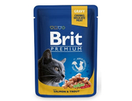 Корм влажный Brit Premium (для взрослых кошек)