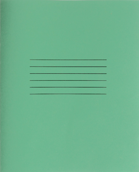 Тетради школьные А5, 12 л. на скобе «Гознак Борисов» (коробка), 300 шт., 170*205 мм, линия, зеленая