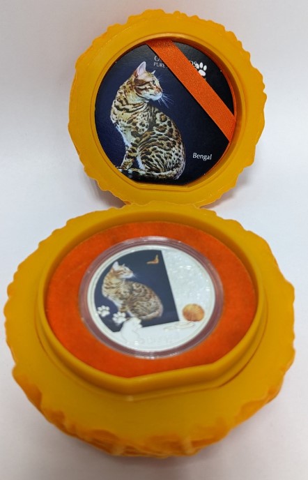 Монета в круглой коробке Our Friends, диаметр 3,9 см, Bengal