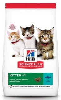Корм сухой Hill's Science Plan Kitten (для котят), 300 г, с тунцом