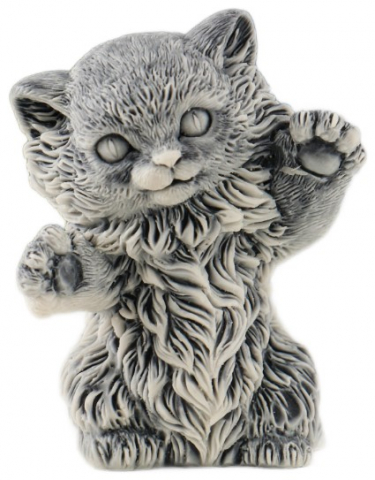 Сувенир из мраморной крошки Sima-Land 8 см, «Котенок с растопыренными лапами»