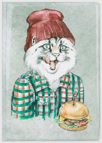 Обложка для паспорта Sima-Land, 95*135 мм, «Кот»