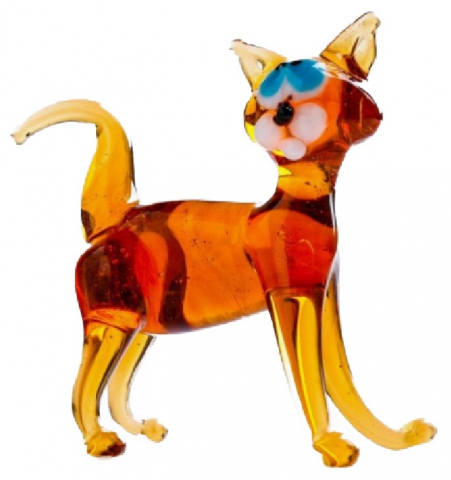 Фигура из стекла Sima-Land «Котя», 3,5×7×3,5 см