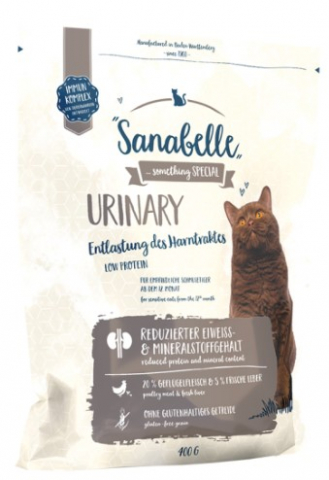 Корм сухой Bosch Sanabelle Urinary (для здоровья мочеполовой системы), 400 г (+ игрушка)