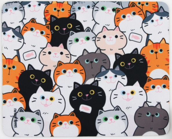 Коврик для мыши Sima-Land 22×18 см, «Котята» Коврик для мыши Sima-Land 22×18 см, «Котята»
