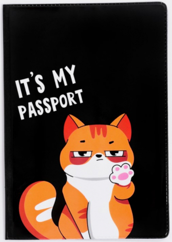 Обложка для паспорта Sima-Land, 90*135 мм, «Это мой паспорт»