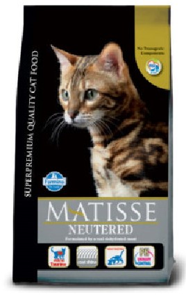 Корм сухой Matisse Neutered (для стерилизованных кошек), 1,5 кг