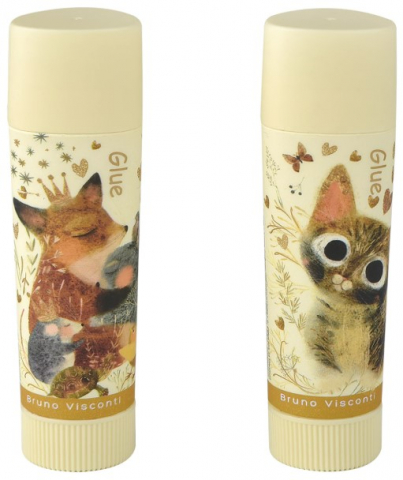 Клей-карандаш Bruno Visconti, 15 г, Love me, ассорти Клей-карандаш Bruno Visconti, 15 г, Love me, ассорти