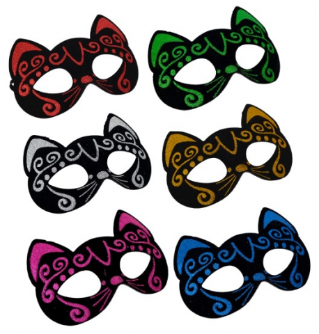 Маска карнавальная «Кошечка» 16×10 см, ассорти Маска карнавальная «Кошечка» 16×10 см, ассорти