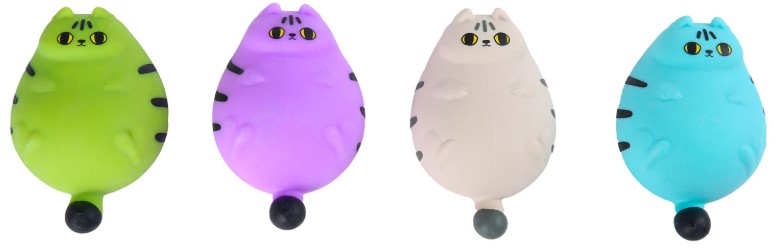 Игрушка-антистресс Jolly Jot 10 см, «Котейка», ассорти Игрушка-антистресс Jolly Jot 10 см, «Котейка», ассорти