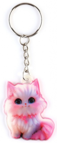 Брелок пластиковый Sima-Land, 4*3,5 см, «Кошечка»