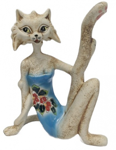 Фигурка «Кошка в купальнике», 21,5*18,5 см
