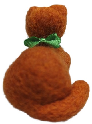 Сувенир из шерсти «Котобатончик» (Ковтун И.В.), 6*4*4,3 см, ассорти