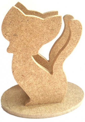 Салфетница «Кошка» (для росписи и декупажа), 130*120*75 мм Салфетница «Кошка» (для росписи и декупажа), 130*120*75 мм