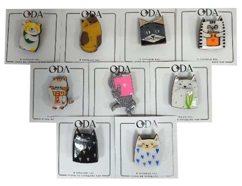 Брошь авторская (Данилюк О.Г.) 5×4,5 см, ассорти Брошь авторская (Данилюк О.Г.) 5×4,5 см, ассорти