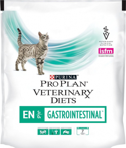 Корм сухой Purina Pro Plan Veterinary Diets EN Gastrointestinal Feline (для уменьшения расстройств кишечной абсорбции), 400 г