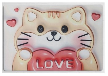 Коврик для дома влаговпитывающий «Доляна», 40*60 см, Love