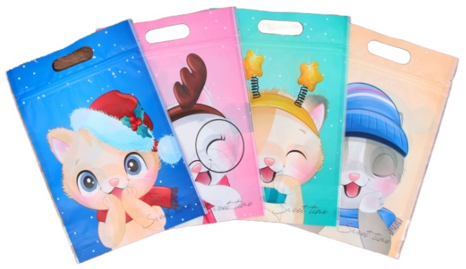 Пакет подарочный с zip-lock застежкой Sima-Land 15×22 см, «Зимние котята», ассорти Пакет подарочный с zip-lock застежкой Sima-Land 15×22 см, «Зимние котята», ассорти