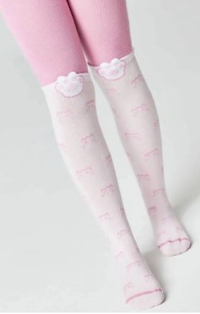 Колготки детские Tip-Top, размер 104-110, розовые
