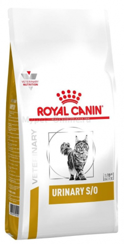 Корм сухой Royal Canin Urinary S/O (при заболеваниях мочевыделительной системы), 1,5 кг
