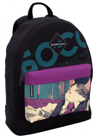 Рюкзак молодежный ErichKrause EasyLine 17L, 290*390*130 мм, Cat Boss