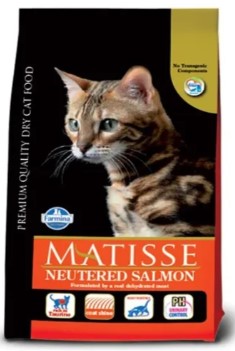 Корм сухой Matisse Neutered (для стерилизованных кошек) 1,5 кг, лосось